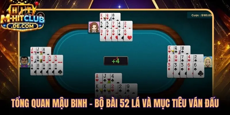 Luật chơi Mậu Binh và mục tiêu thắng chi trên bàn cược